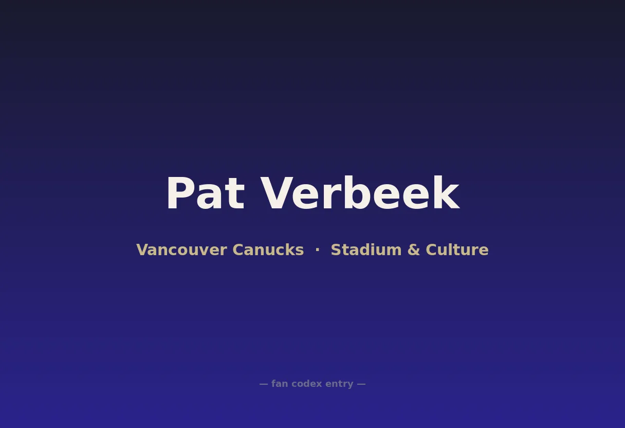 Pat Verbeek