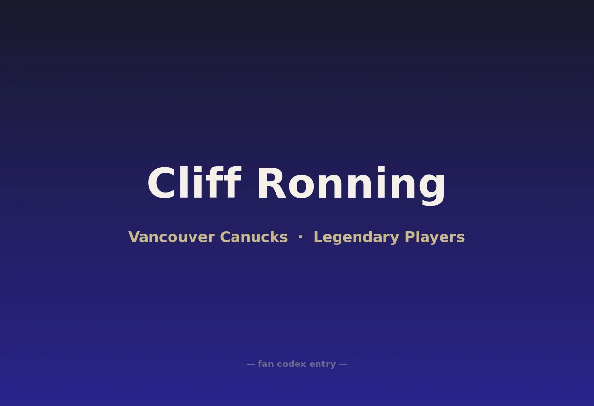 Cliff Ronning