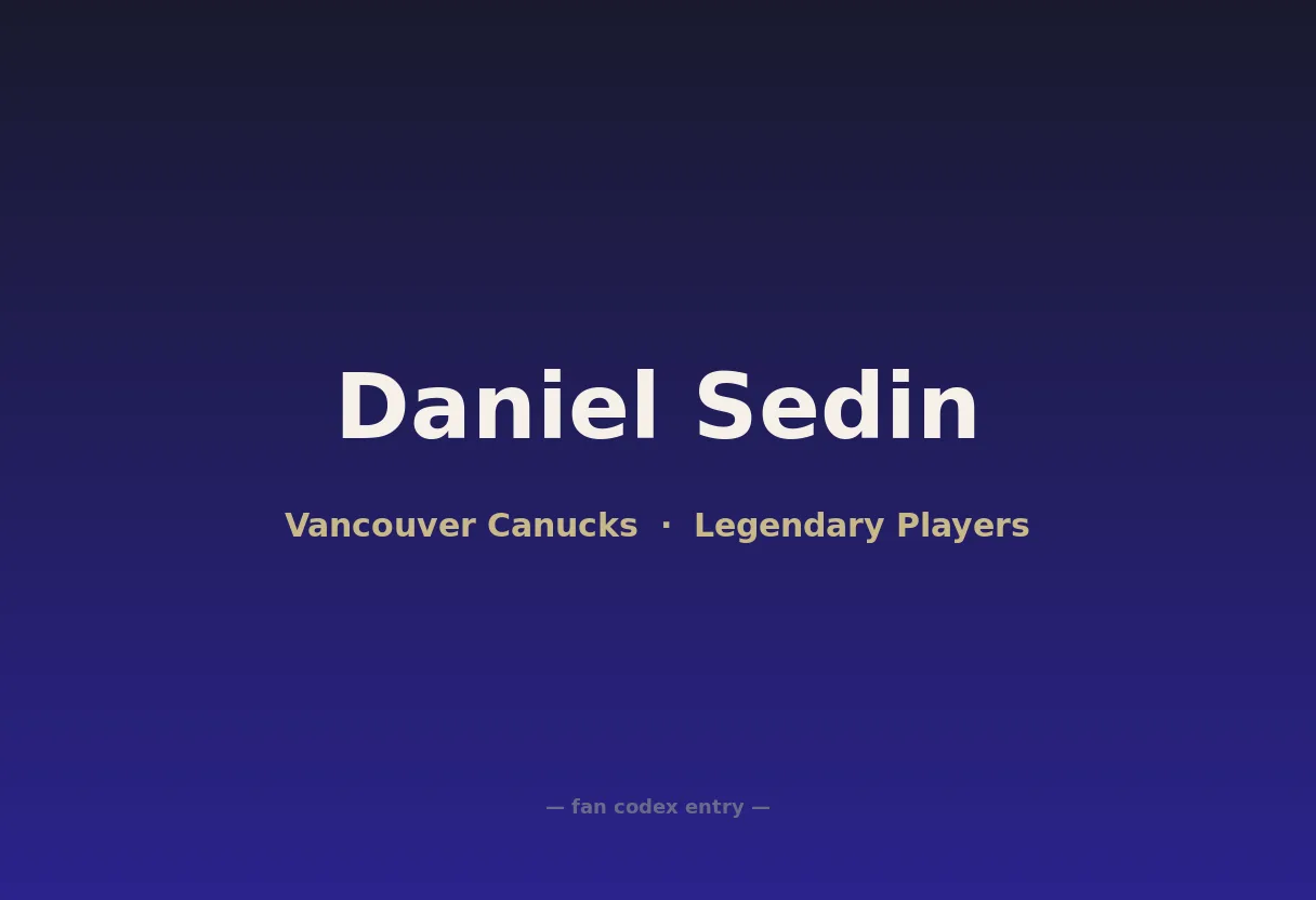 Daniel Sedin