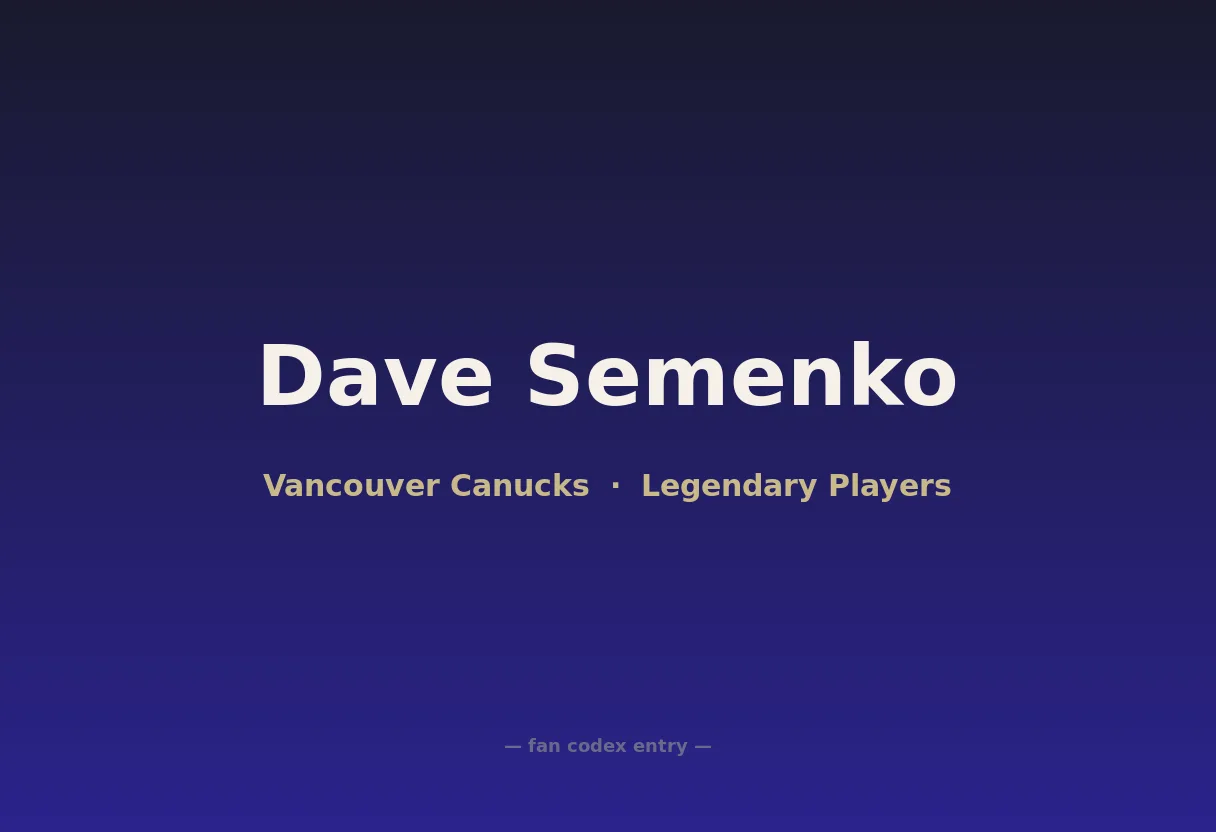 Dave Semenko