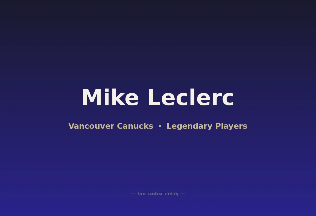 Mike Leclerc