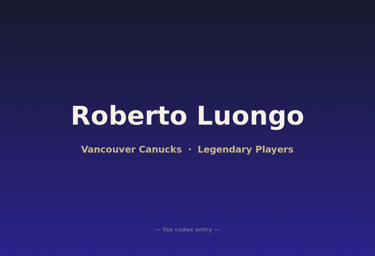Roberto Luongo