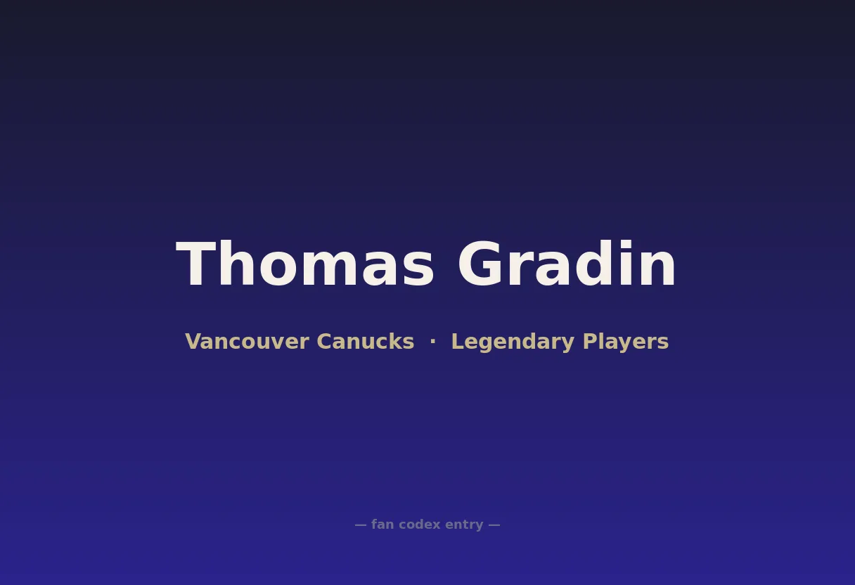 Thomas Gradin
